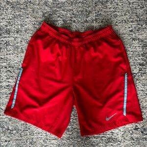 Nike Men's Red Athletic Shorts